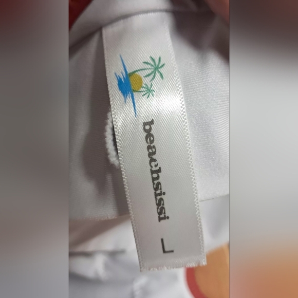 Fringe Cut Out Bathing Suit Size L - Picture 4 of 4